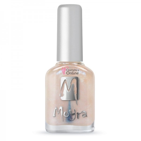 Top coat Moyra Evershine, cu efect sirena si sclipici, 12 ml